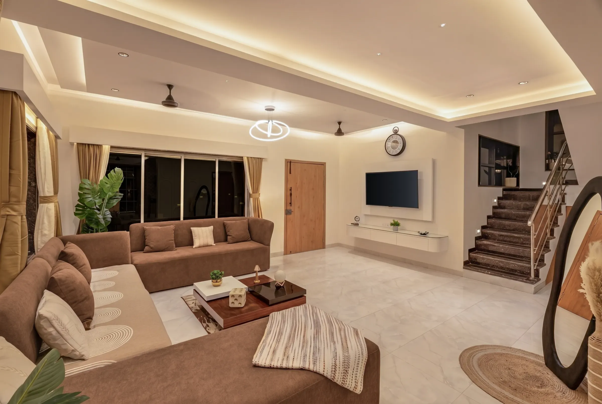 Sage House, Lonavala – living room