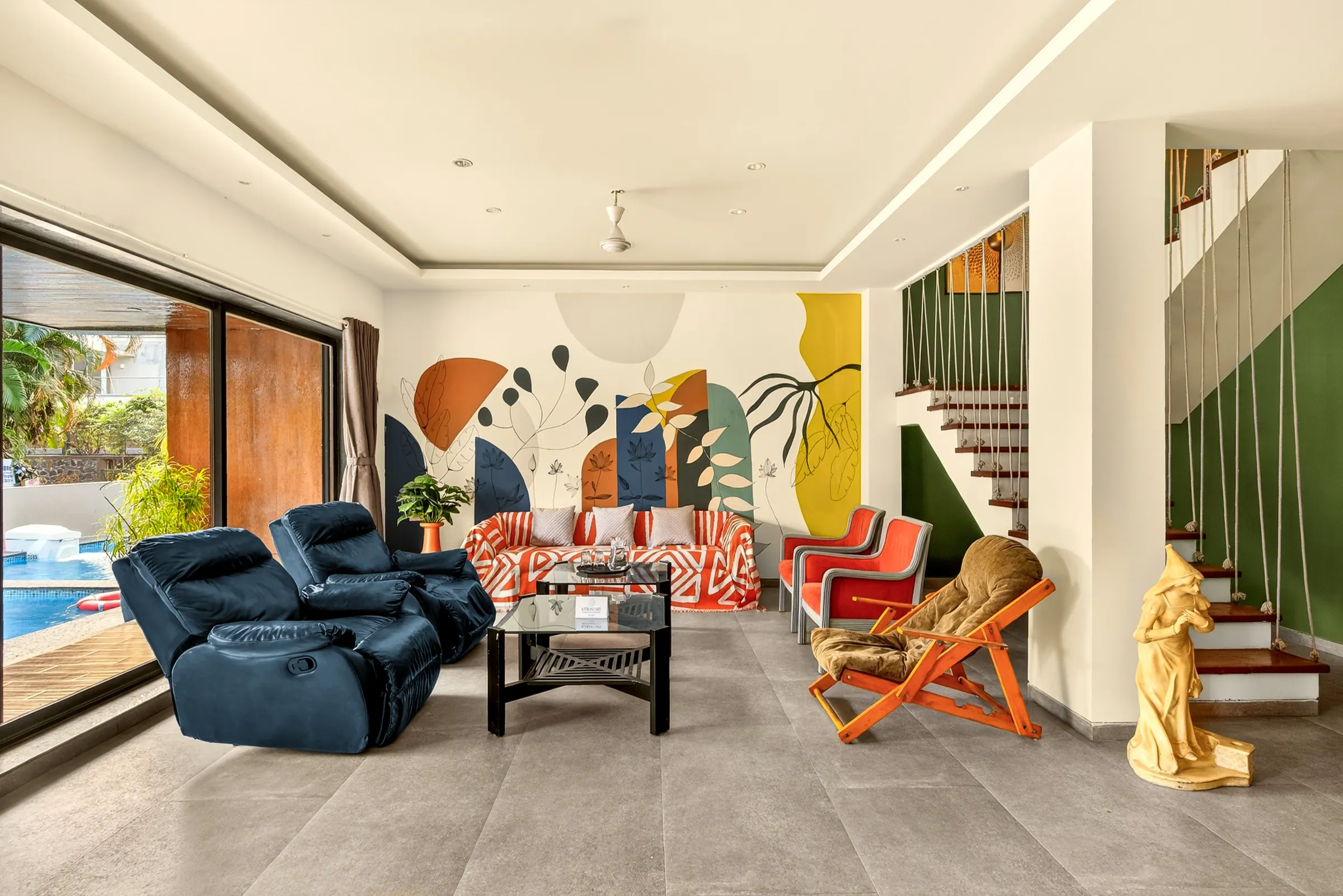 Aquavista, Lonavala – living room