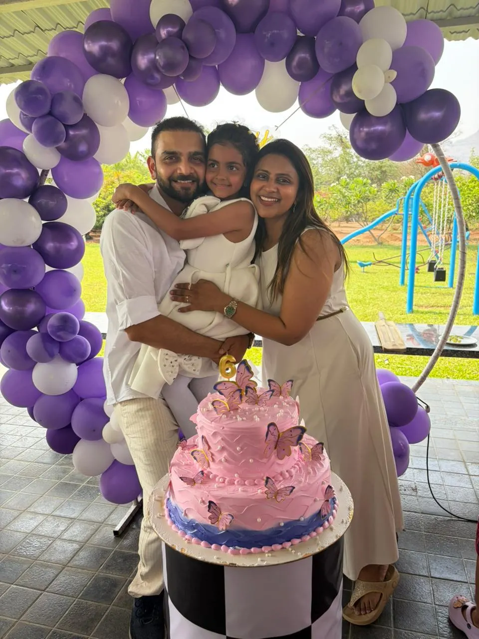 Kriva Gadda on their wedding day