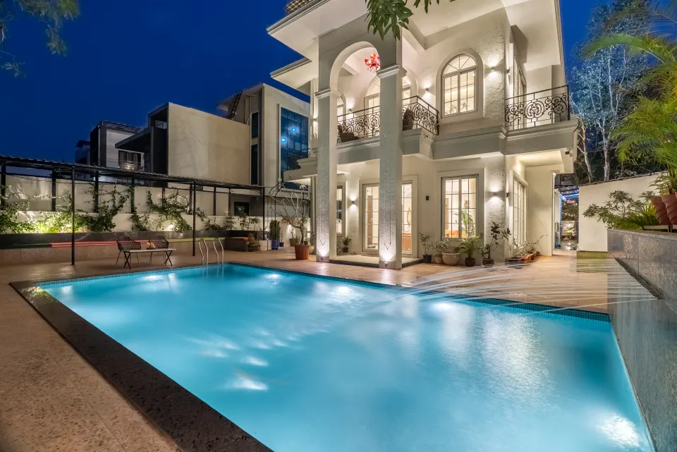 Villa property photography by Stayscape